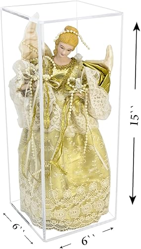 Miniatura 2 de Better Display Cases Vitrina de estatuilla de acrílico transparente para muñeca Bobblehead figura de acción o figura de juguete coleccionable