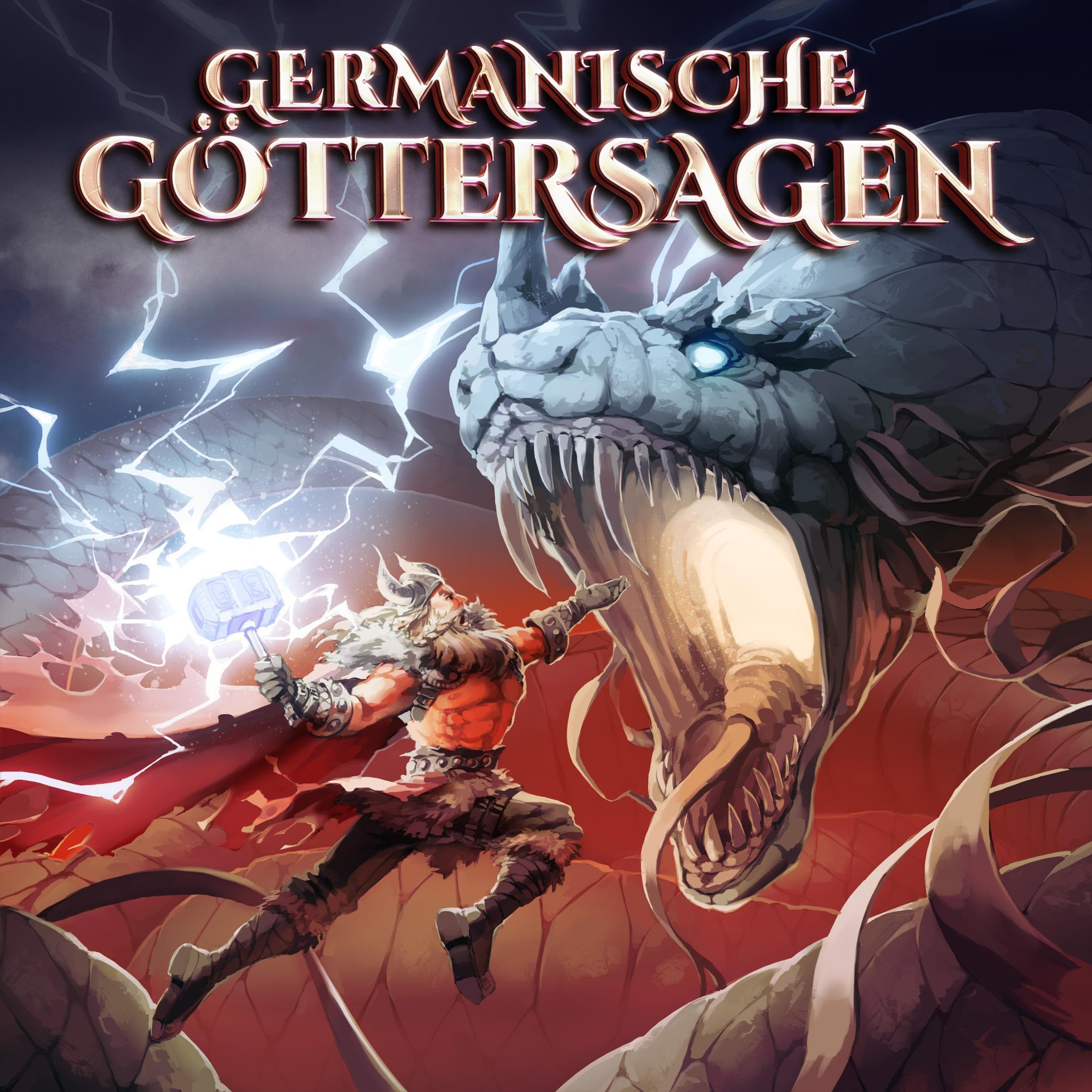 Cover art for Germanische Göttersagen