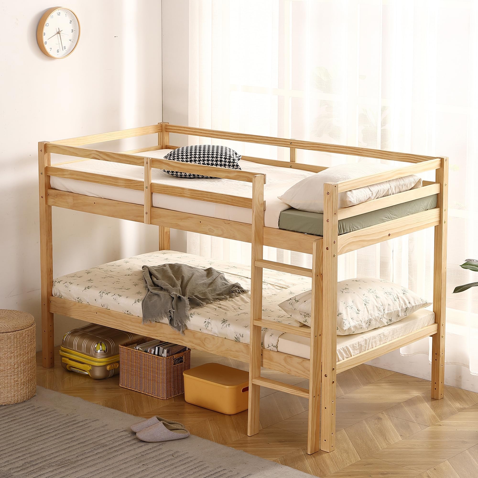 Amazon｜耐荷重900kg 2段ベッド 二段ベッド 大人用 分割 子供 頑丈 2段  