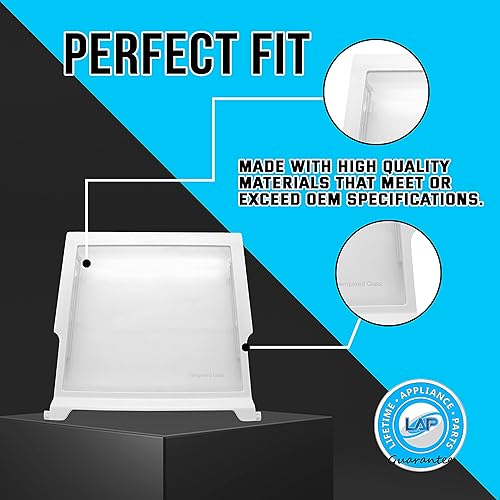 Miniatura 2 de WPW10276341 - Estante de cristal mejorado para el refrigerador Whirlpool, WPW10276341