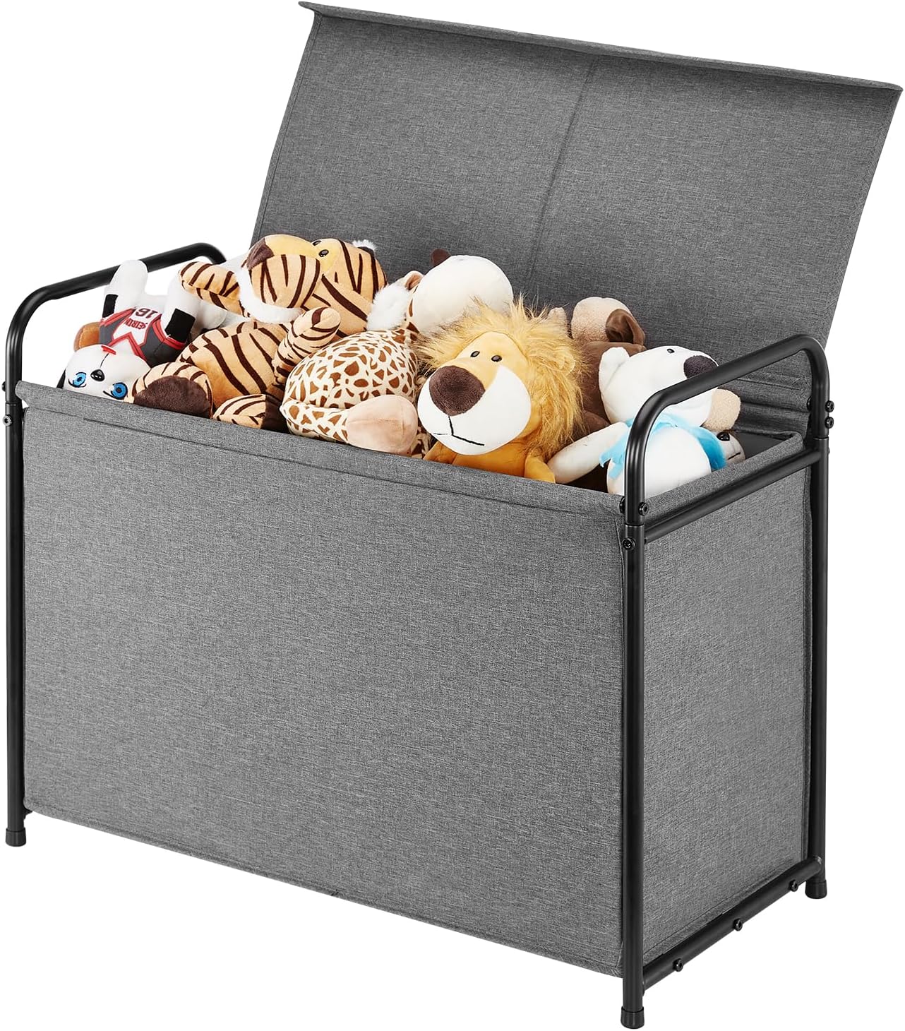 HOUSE AGAIN Kids Toy Box With Lid Toy Chest Large Toy