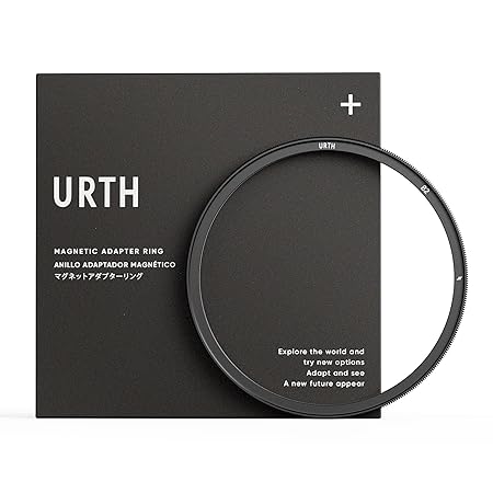 Urth 82mm Magnetic Lens Filter Adapter Ring - Screw-in Adapter Ring for Converting Camera Lens to Magnetic Filter System