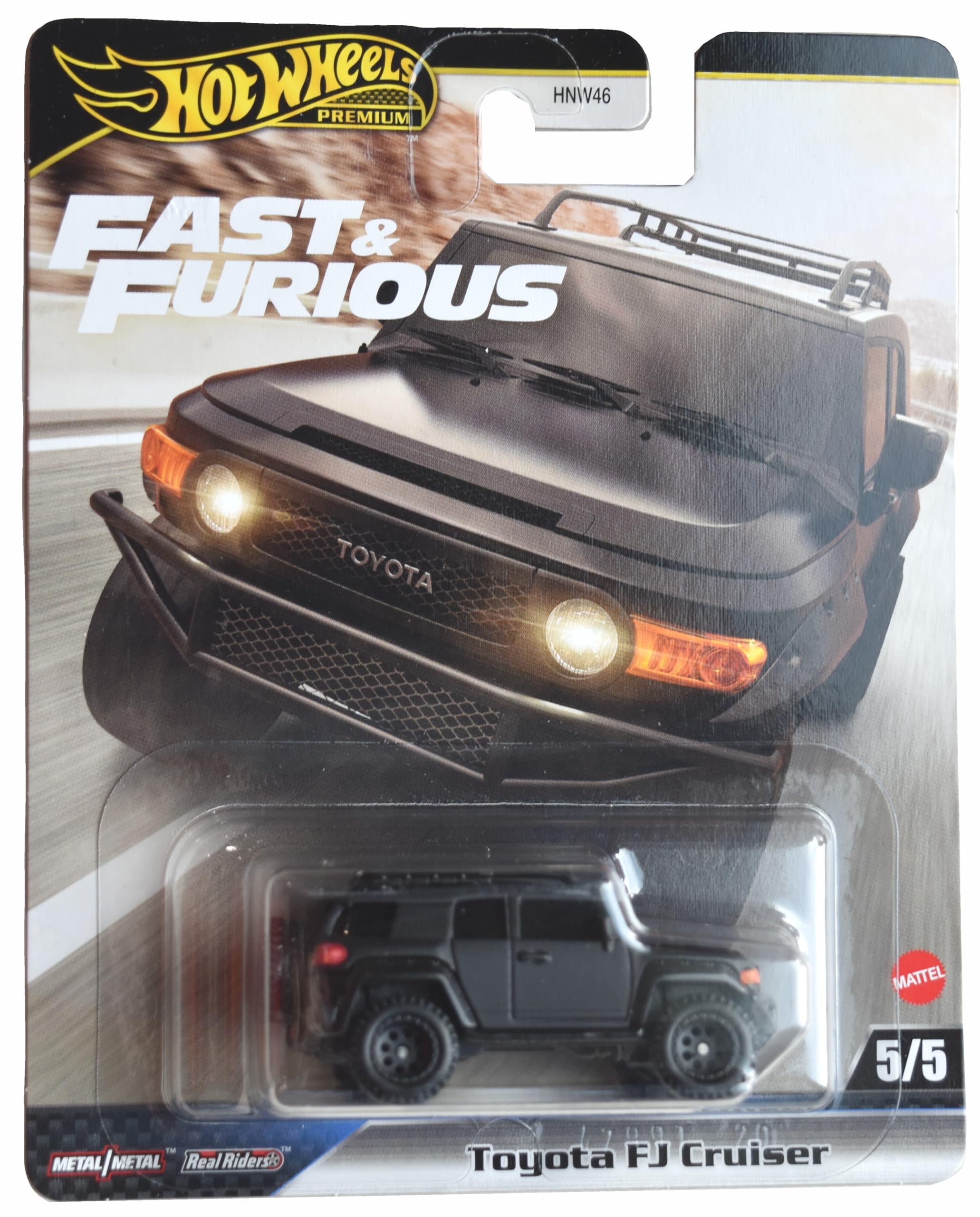 ホットウィール トヨタ FJ クルーザー & ホライズン ハウラー Super-detailed toy car Hot Wheels Premium Team Transport