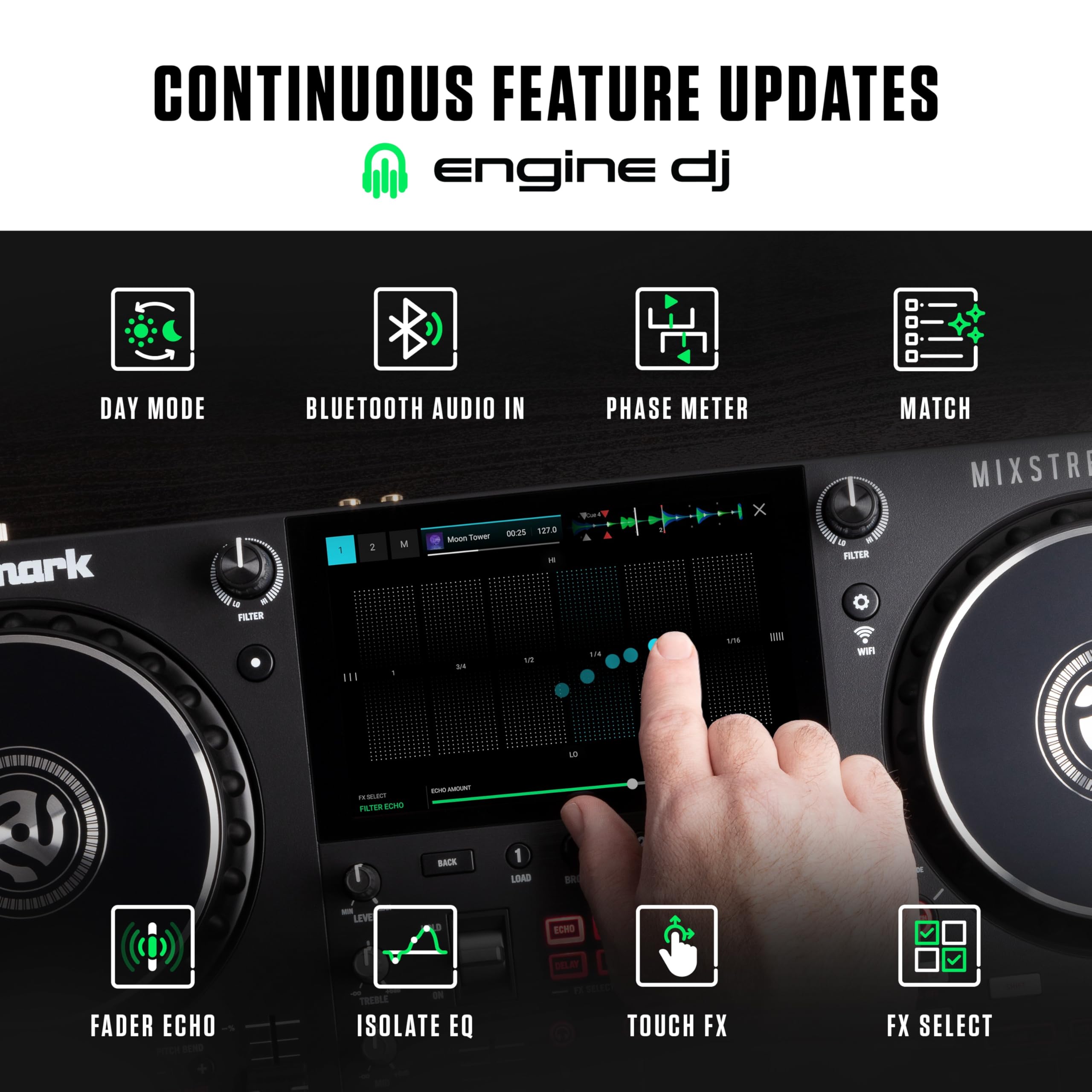 Amazon.com: Numark Mixstream Pro+ Standalone DJ Controller, Amazon 