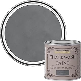 Rust-Oleum Chalkwash Wall Paint Dark Concrete 125ml