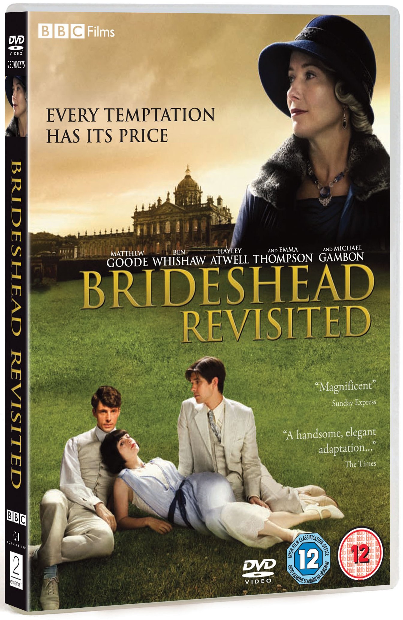 Brideshead Revisited DVD Drama (2009) Emma Thompson
