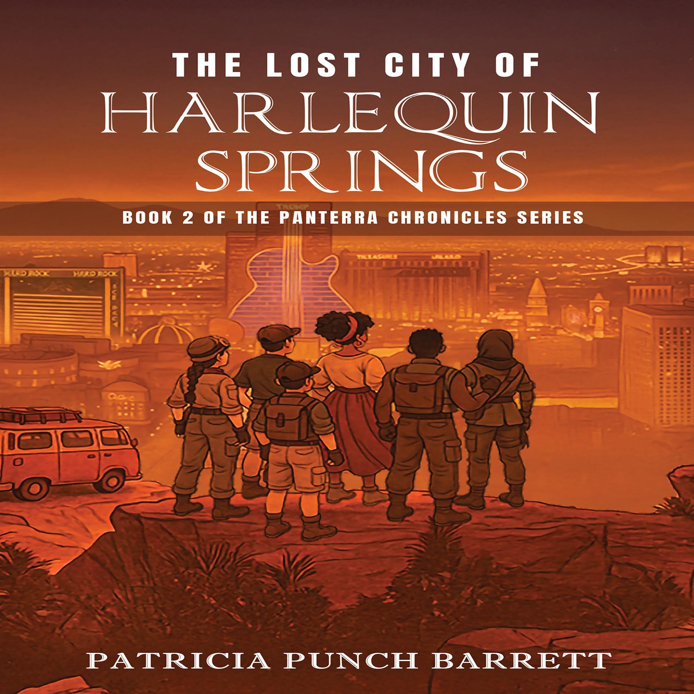 Cover art for The Lost City of Harlequin Springs