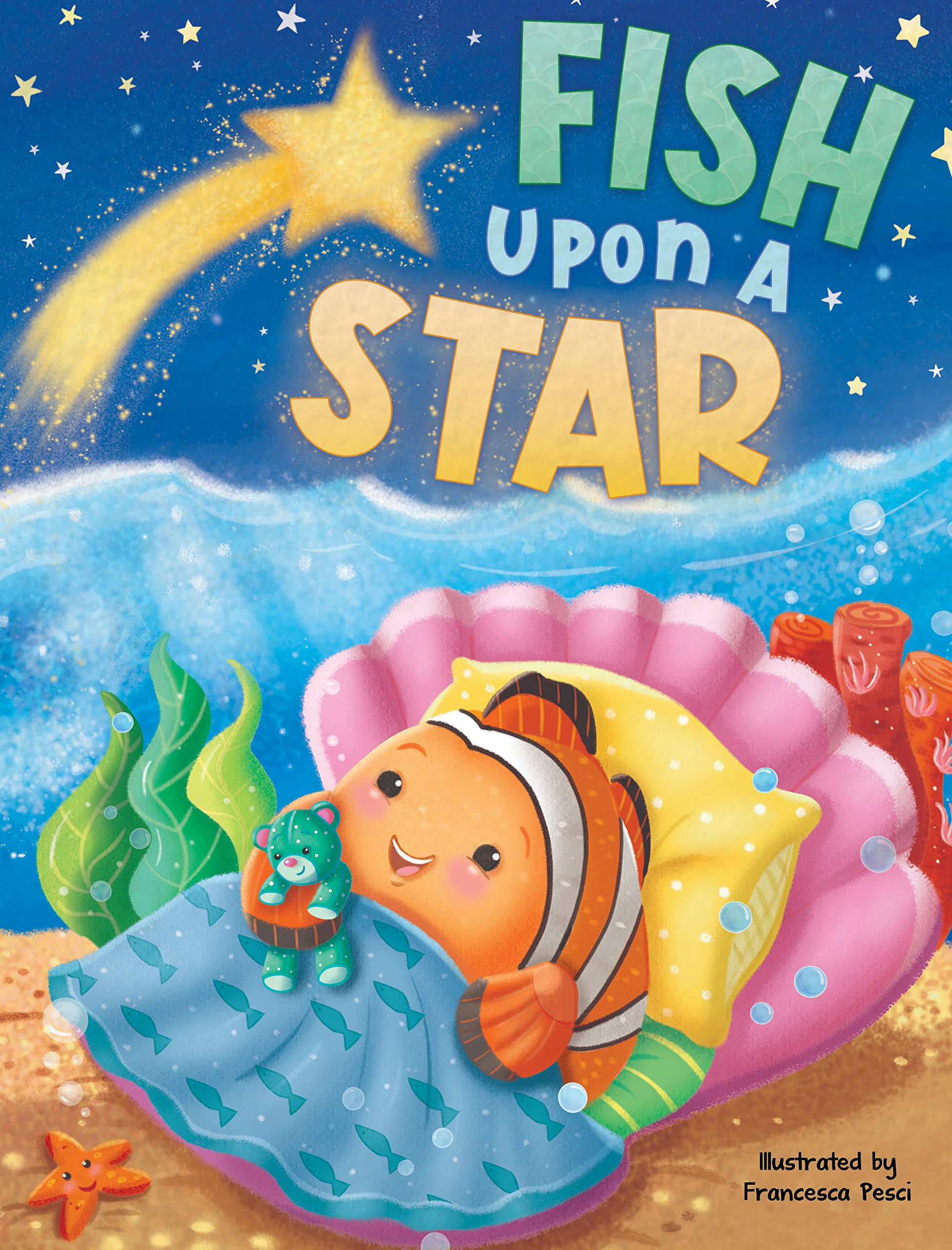 Fish Upon A Star - Children's Padded Board Book - Bedtime