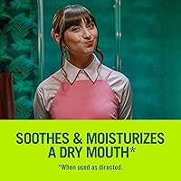 Vista 2 de TheraBreath Enjuague oral de boca seca, menta hormigueante, formulado por dentistas, 16 onzas líquidas (paquete de 2)