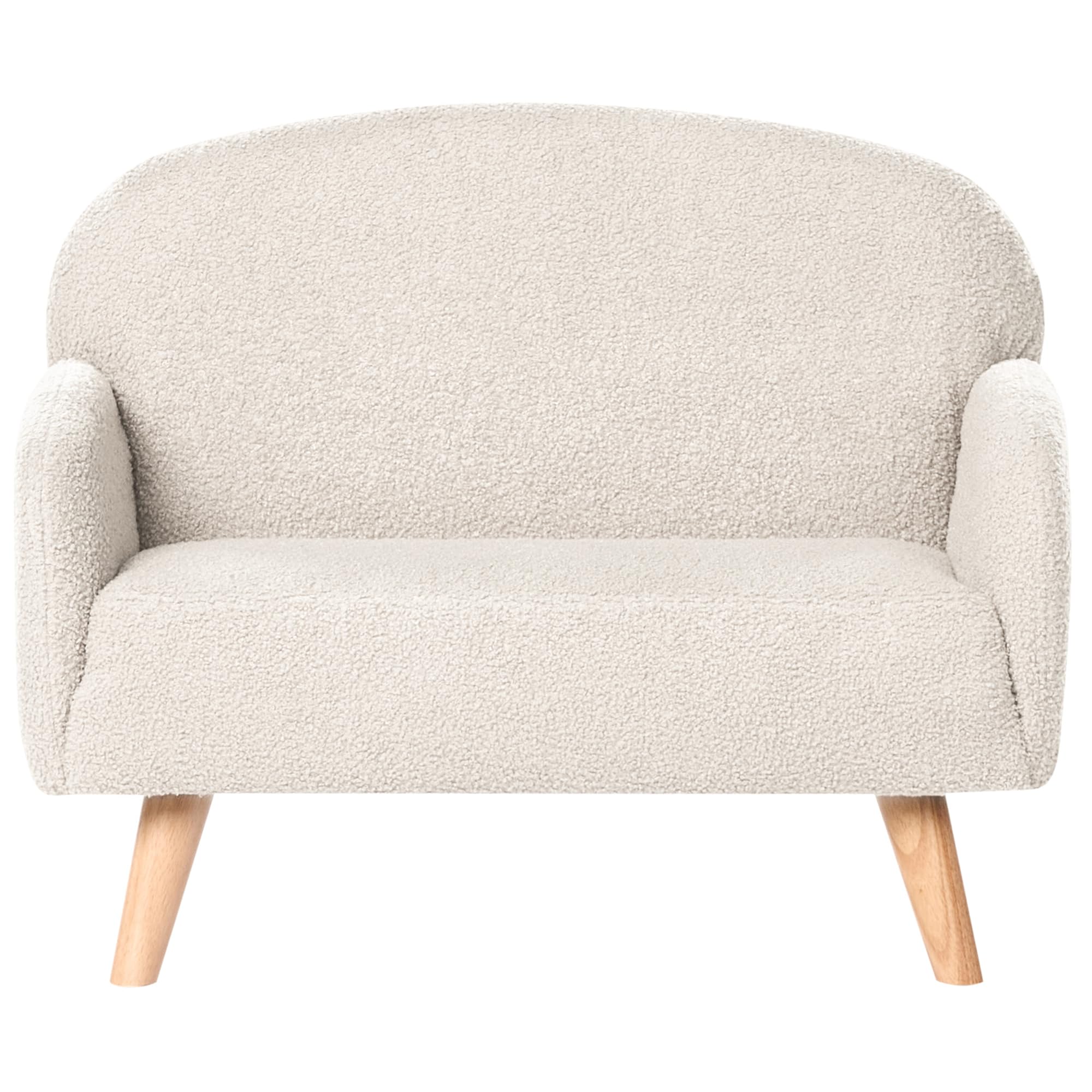 Sofa dziecięca dla dziecka kanapa do pokoju dziecięcego boucle beżowa Ottal