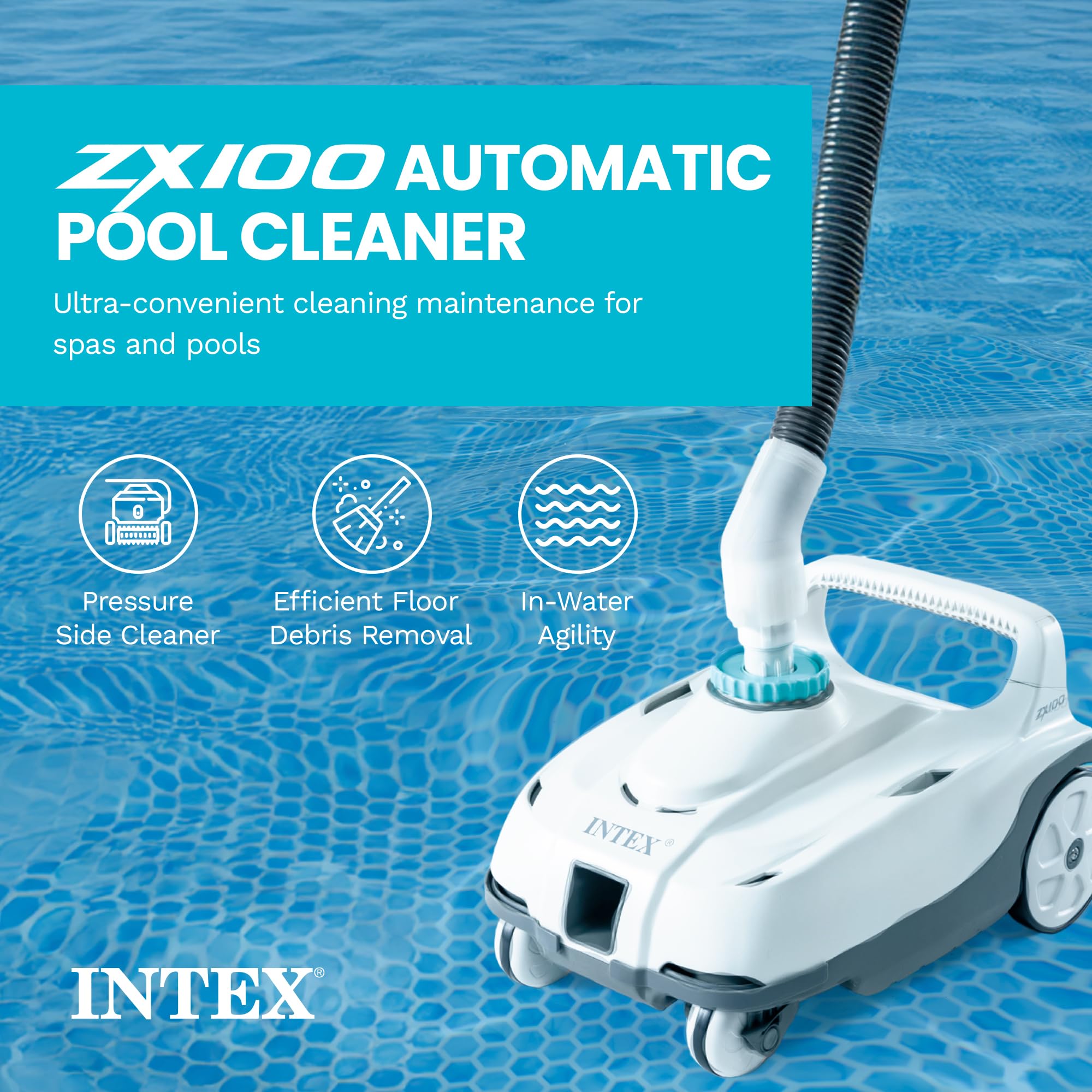 Amazon.com : INTEX 28006E ZX100 Pressure-Side Above Ground