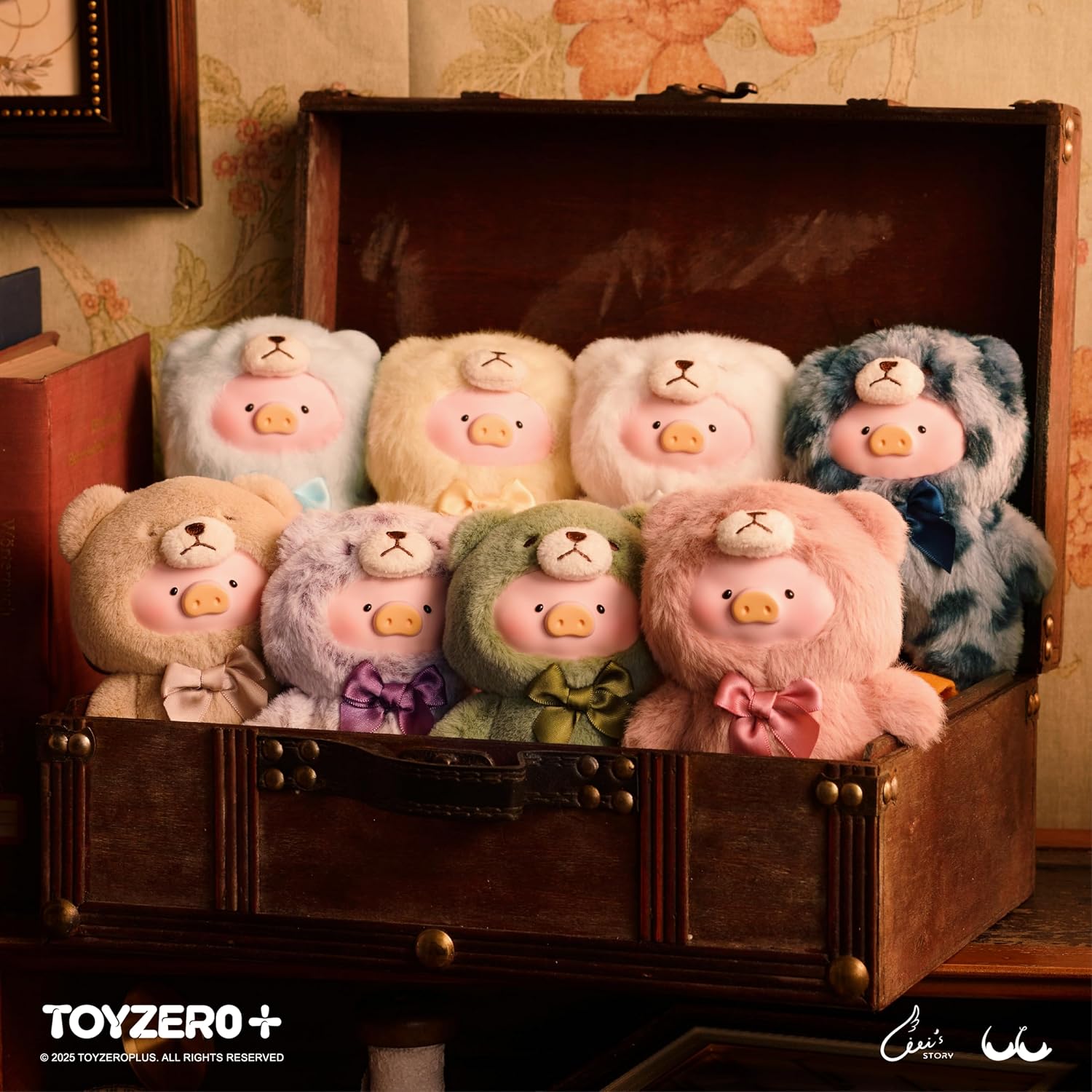 TOYZERO + 公式 ルル ピギーブラインドボックス ヴィンテージテディ