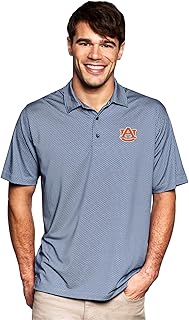 Vantage Apparel Men's Collegiate Premium Moisture Wicking Stretch Fit Diamond Print Polo