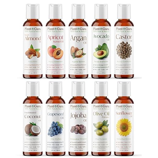 Top 10 Carrier Oil Variety Set, 2oz