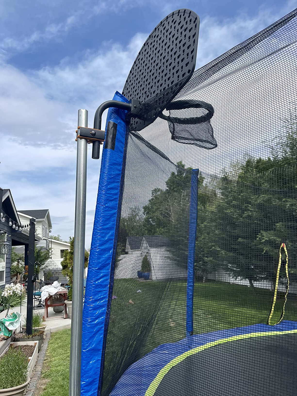 12/mo Finance JumpTastic Trampoline Basketball Hoop with Mini