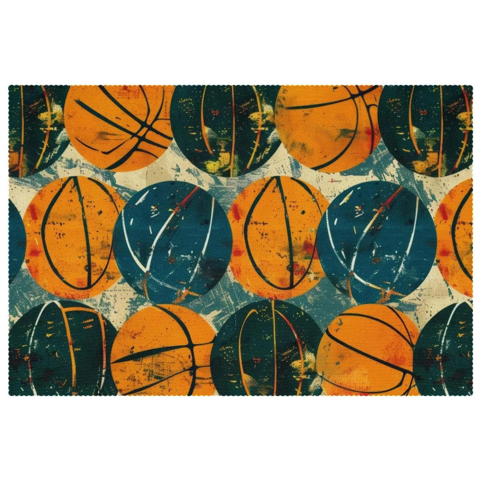 Set de table basket pour protéger la nappe des taches d'enfants