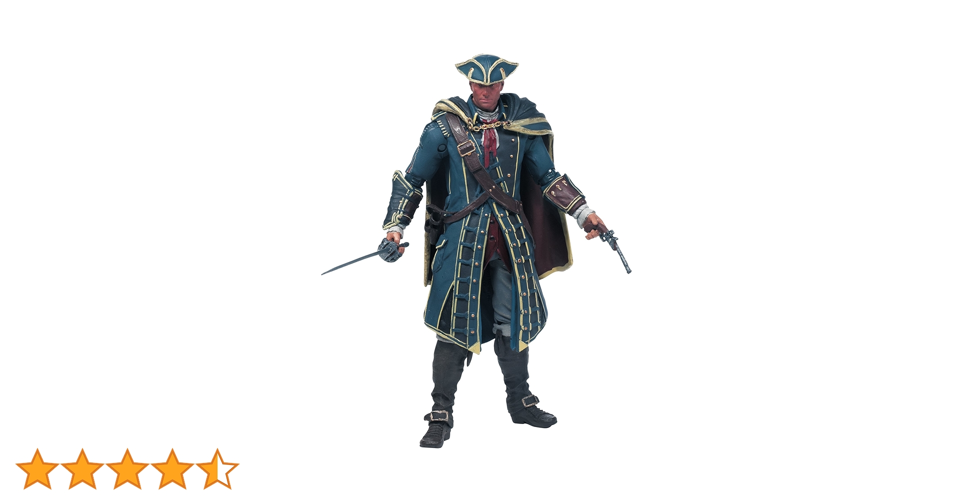 アサシンクリードシリーズ1 Haytham Kenwayアクションフィギュア Assassin&#39;s Creed Series 1 Haytham Kenway Action Figure McFarlane Toys Assassin's Creed Haytham Kenway Series 1
