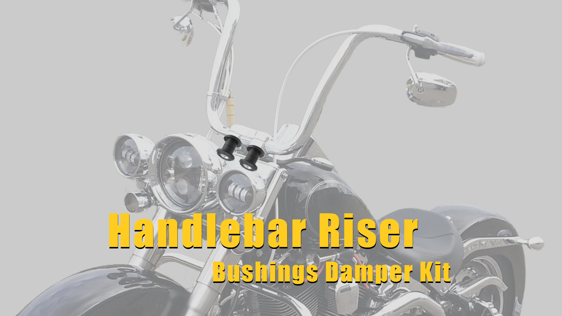 m Ctomoto Handlebar Riser Bhings Damper Kit For 1983