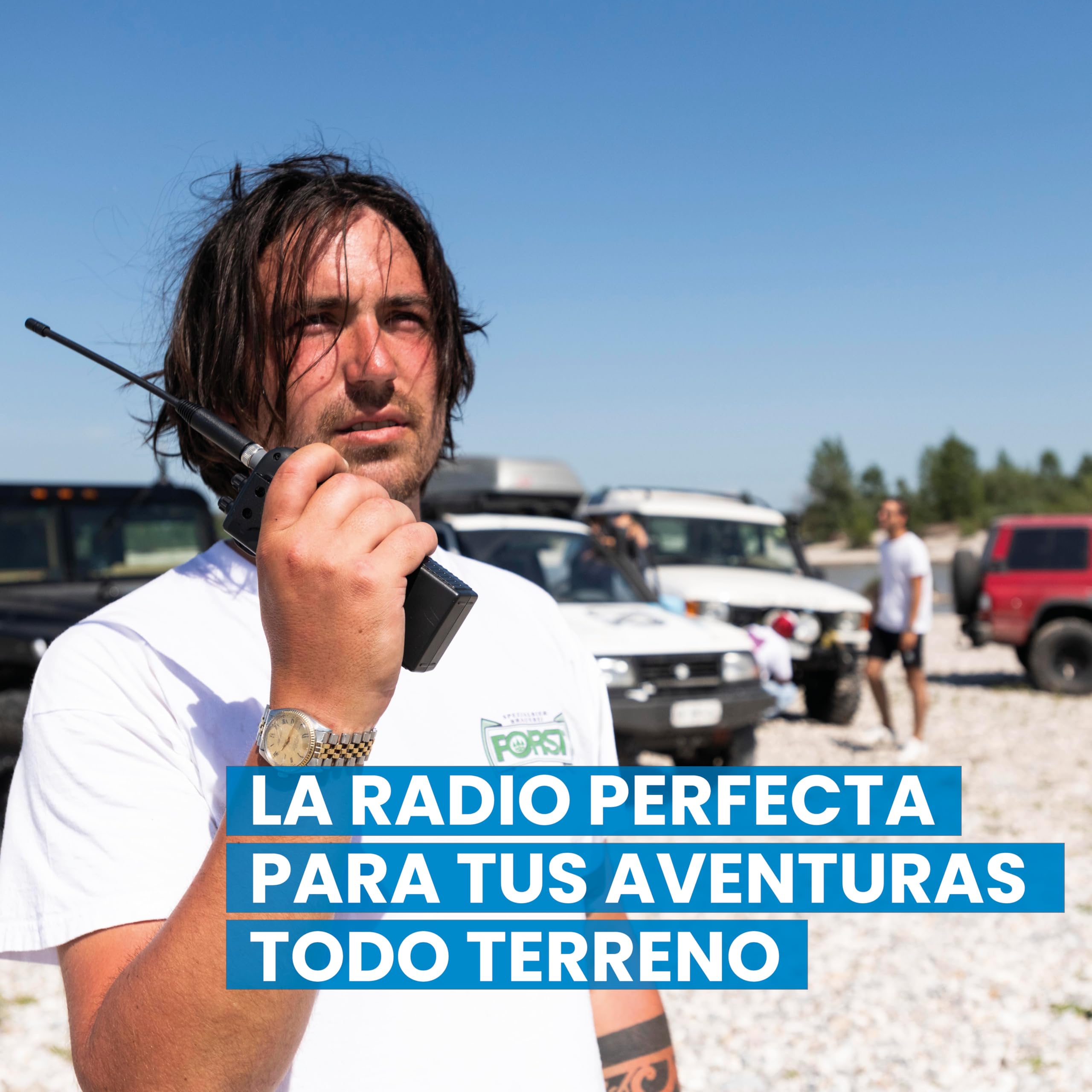 Midland - Emisora CB, Radioaficionado Portátil Sin Licencia Alan 42 DS, Multi Banda para Todos los Países UE, Squelch Digital, Radios Profesionales AM/FM, Conexión 2 Pin, Antena y Otros Accesorios | Multi Banda para Todos los Países UE, Squelch Digital, A