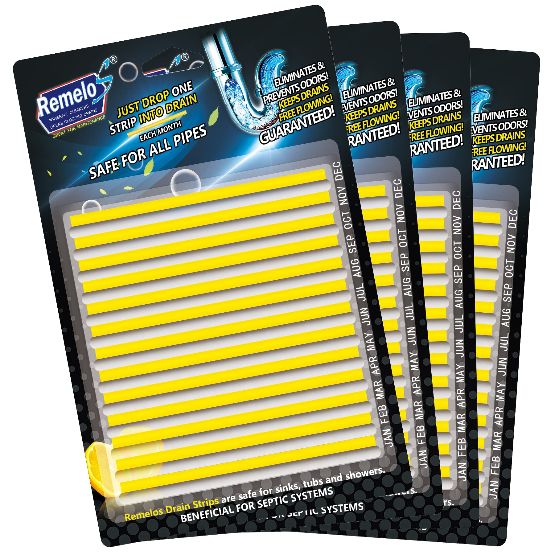 Photo 1 of 9 PACKAGES Drain clean sticks Remove Blocked Drain Cleaning Sticks to Eliminate Unpleasant Odors and Prevent Clogging