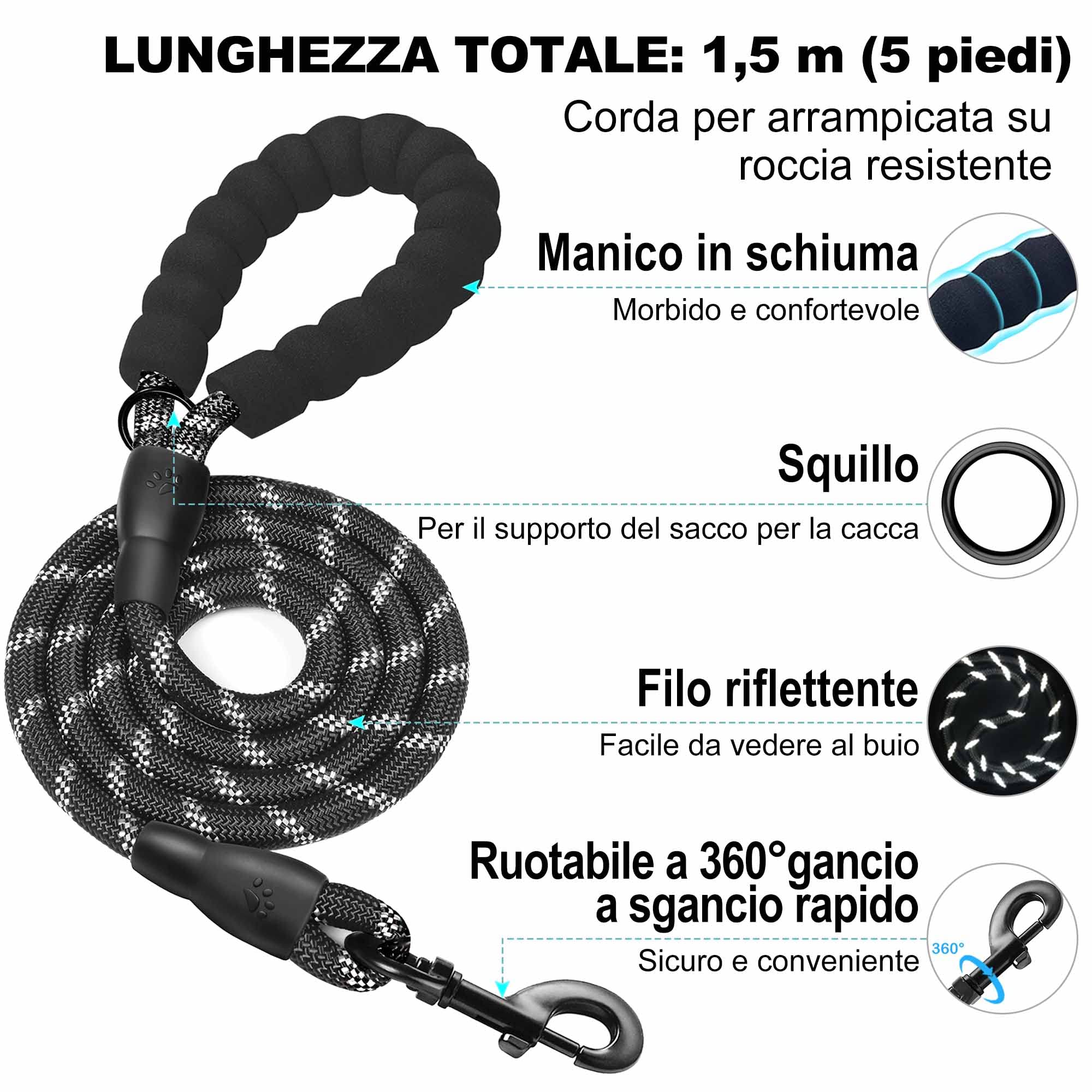 haapaw Pettorina per cani e guinzaglio, senza tirare, regolabile, riflettente Step-in, pettorina imbottita ispessita, per cani extra piccoli/piccoli e medi