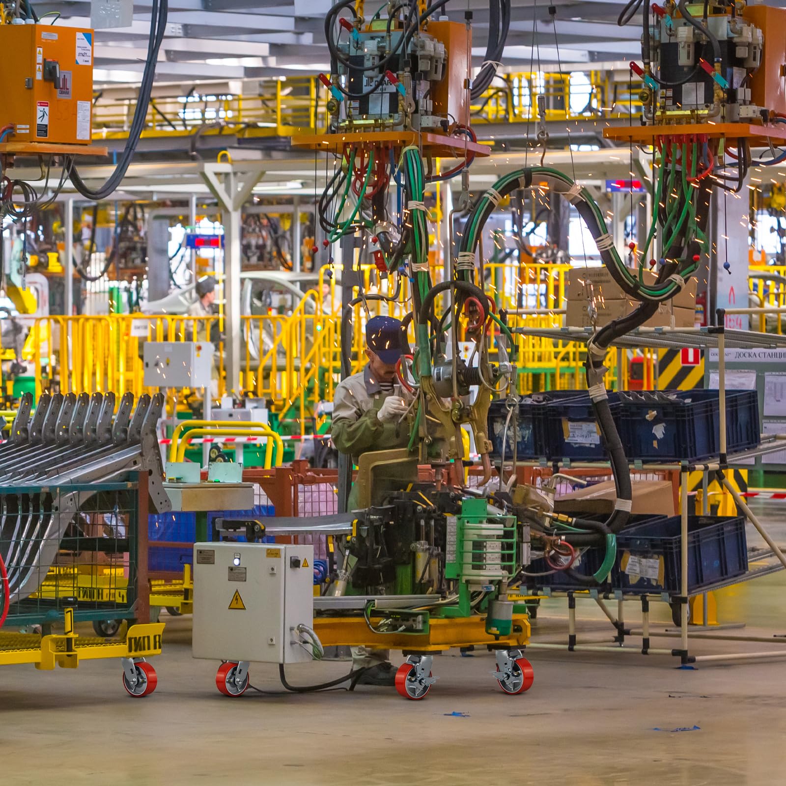 Heavy Duty Industrial Casters - 4000lb Capacity -7 Heavy Duty Industrial Casters - 4000lb Capacity -7