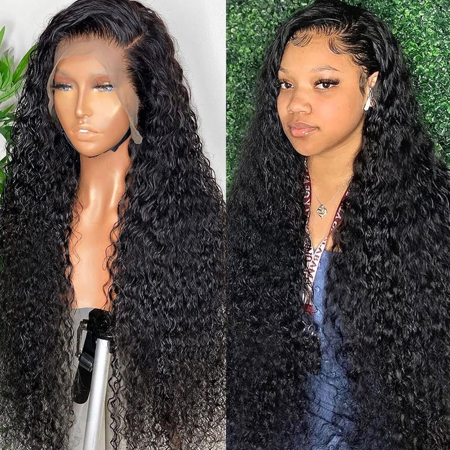 Beautiful Amazon Deep Wave Wig Scene Art Beautiful Amazon Deep Wave Wig Scene Art