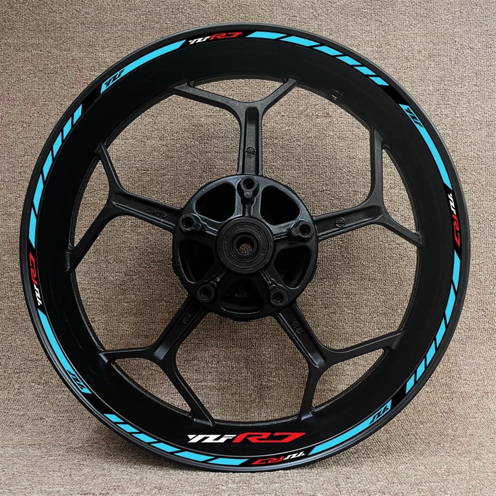 Motorcycle Wheel Stickers for Yamaha YZF R7 YZFR7 Motorbike