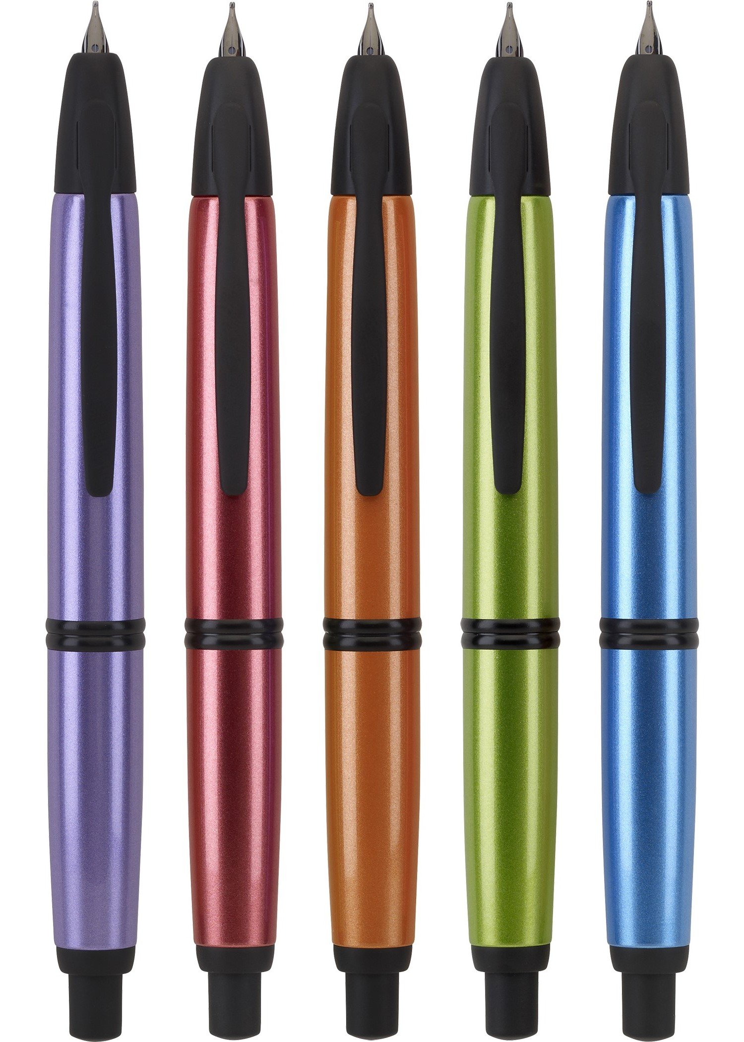 Pilot Vanishing Point Metallics Collection Retractable Fountain