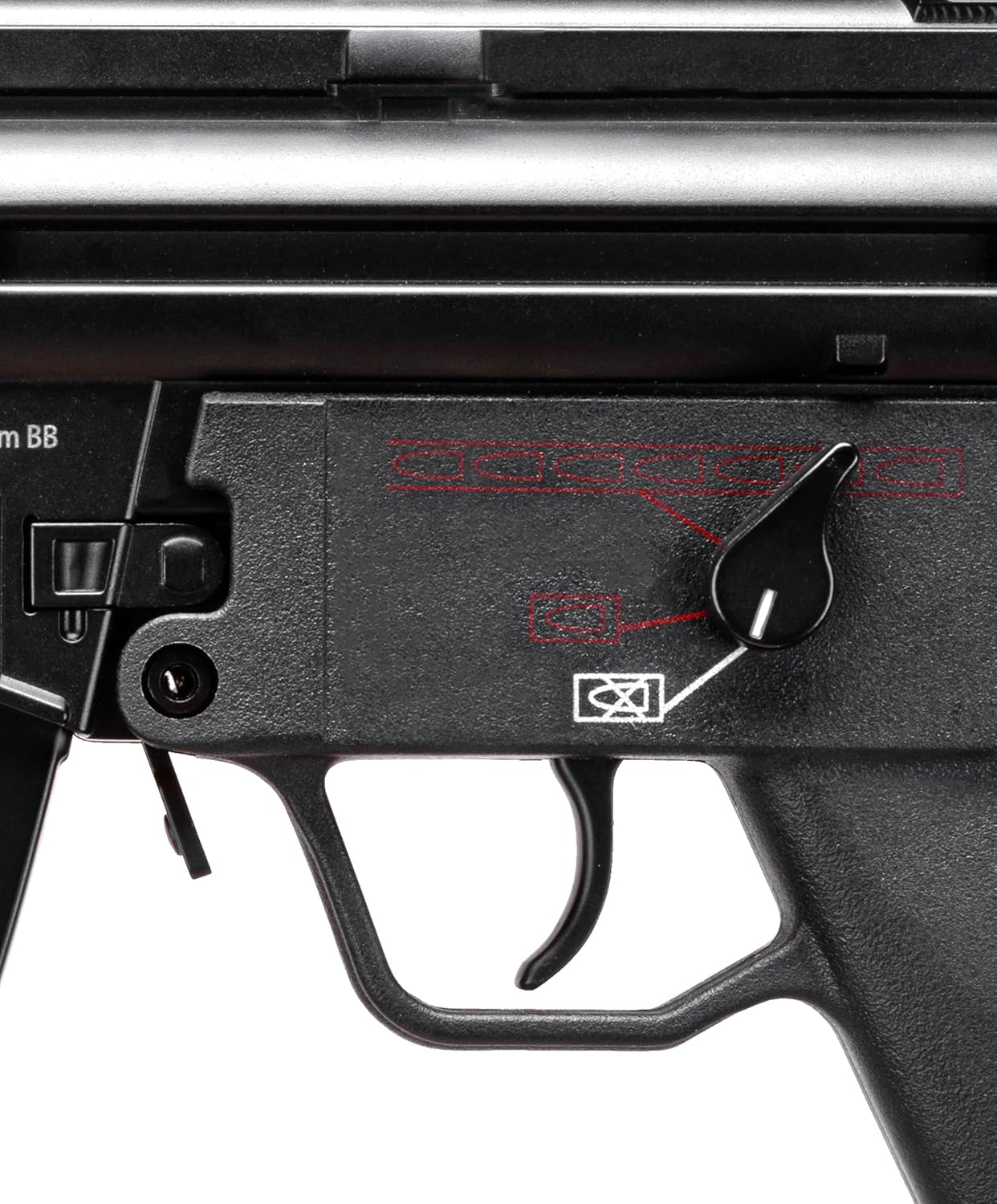 HK Heckler & Koch MP5 Gen 2 AEG Automatic 6mm BB Rifle Airsoft Gun with EyeTrace System