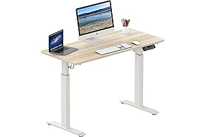 SHW Electric Memory Preset Height Adjustable Desk