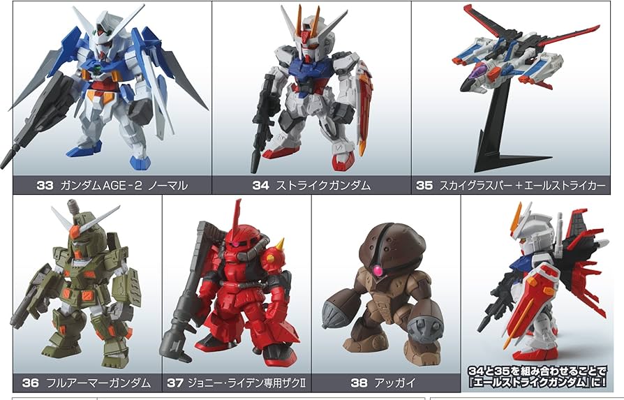 GUNDAM CONVERGE フィギュア 6体セット Amazon.co.jp: FW GUNDAM CONVERGE 6 10個入 Box (食玩) : おもちゃ