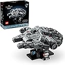 LEGO Star Wars Millennium Falcon A New Hope 25th Anniversary Collectable Model - DIY Building Sets for Adults, Men & Women, Ages 18+ - Comes with Display Stand - Star Wars Gift - 75375