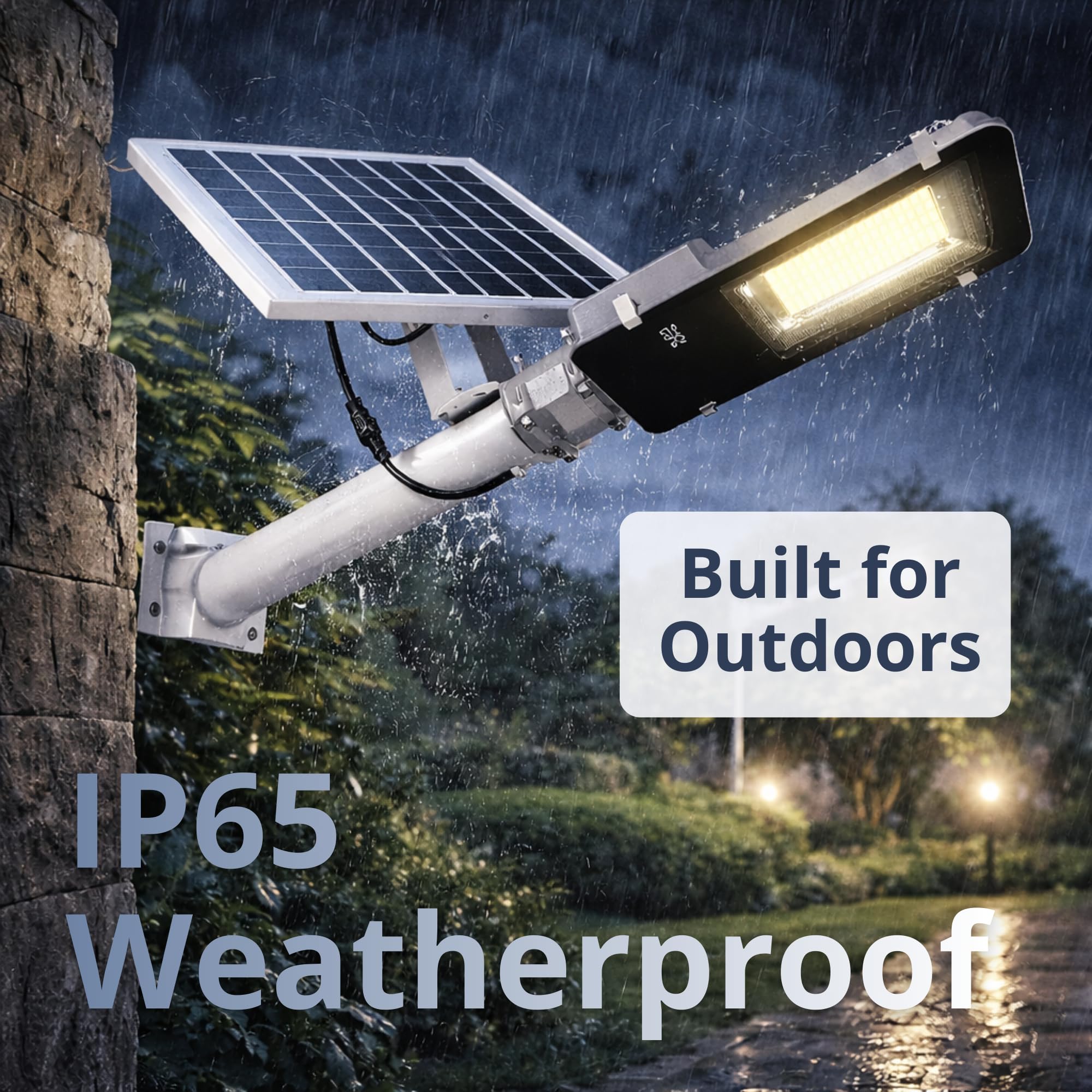 SOLARBABY 2 Pacchi Luci Natale Esterno Solare, 10M 100LED Catena Luminosa Esterno Solare, 8 Modalità Impermeabili Luci Natalizie da Esterno per Giardino Albero Patio Balcone, Bianco caldo