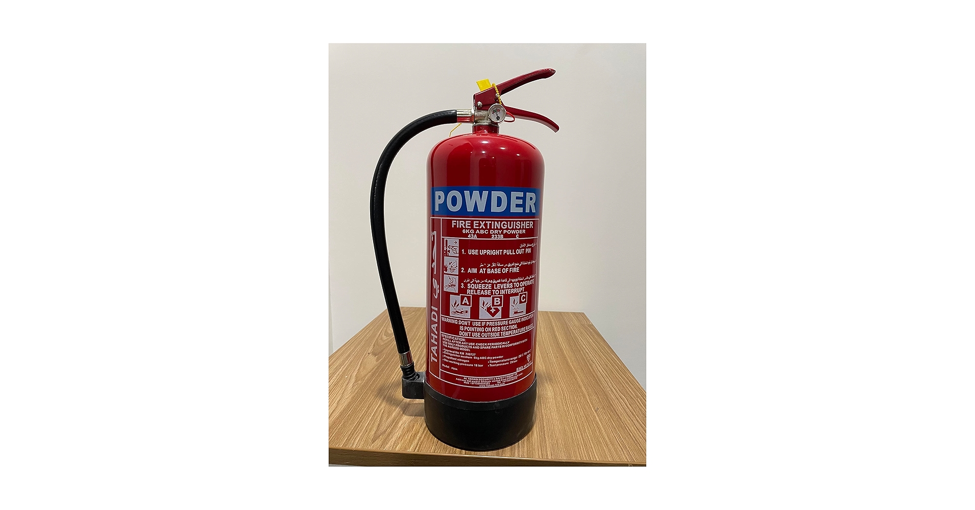 Traditional ABC Fire Extinguisher