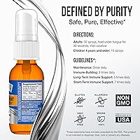 Vista 4 de Sovereign Silver Hidrosol bioactivo de plata 10 PPM Spray de rociado fino, 1 onza