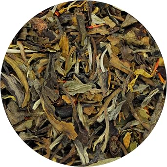 Special Tea Company Organic Ginger White Tea with Apple, Orange, Apricot Flavor, 8 oz