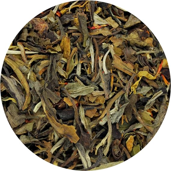 Special Tea Company Organic Ginger White Tea with Apple, Orange, Apricot Flavor, 8 oz