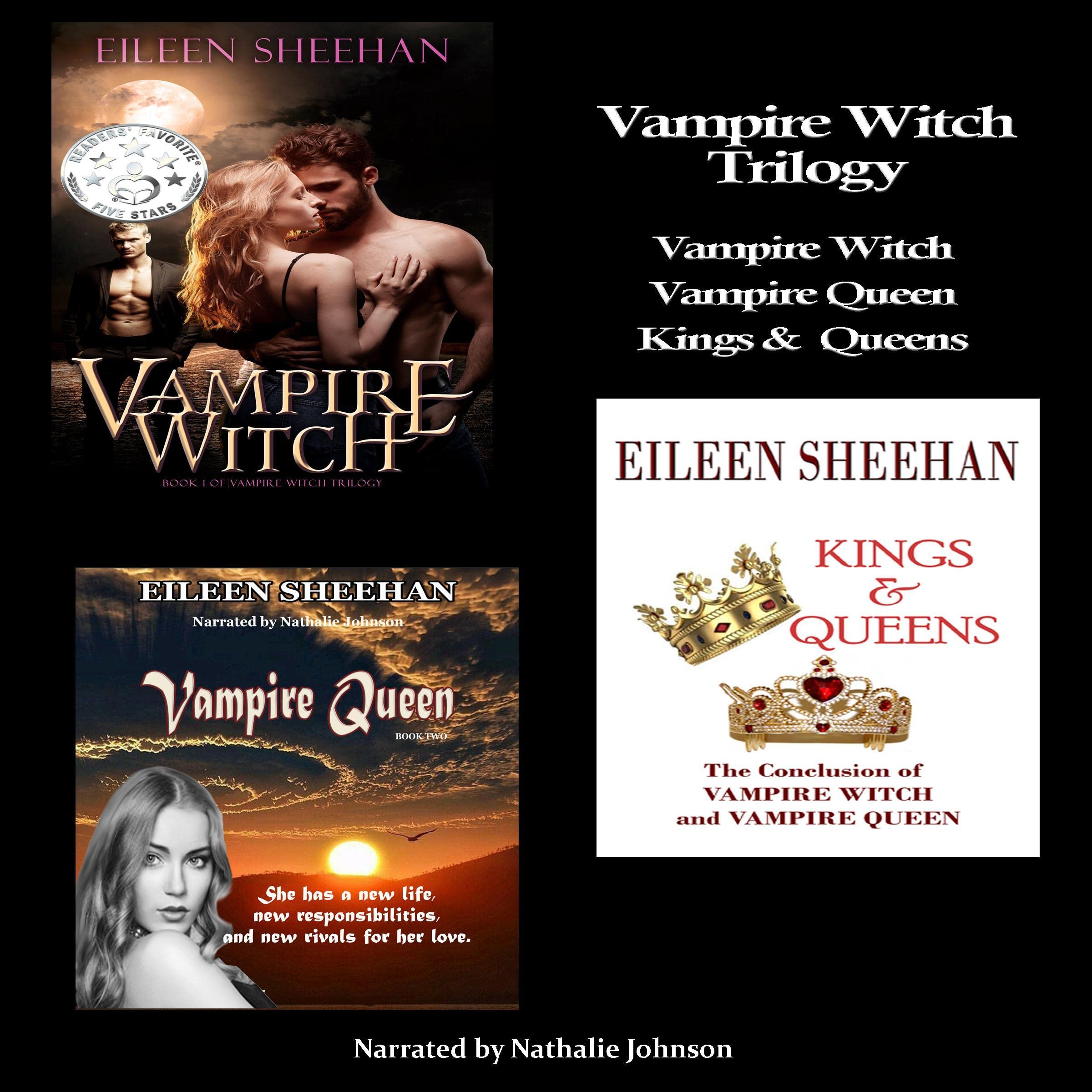 Cover art for Vampire Witch Trilogy: Vampire Witch, Vampire Queen, Kings & Queens