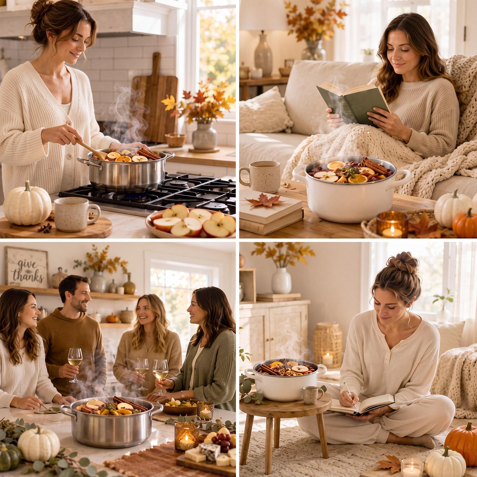 Loopeer 35 pezzi Autunno Simmer Potpourri Kit Autunno Donna Casa Regalo