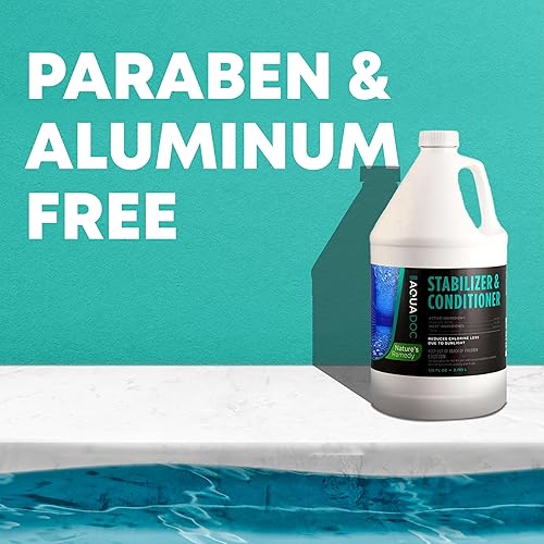 Miniatura 8 de Estabilizador y acondicionador de piscina para piscinas - Acondicionador de piscina de máxima resistencia y ácido cianúrico para piscinas - Ayuda