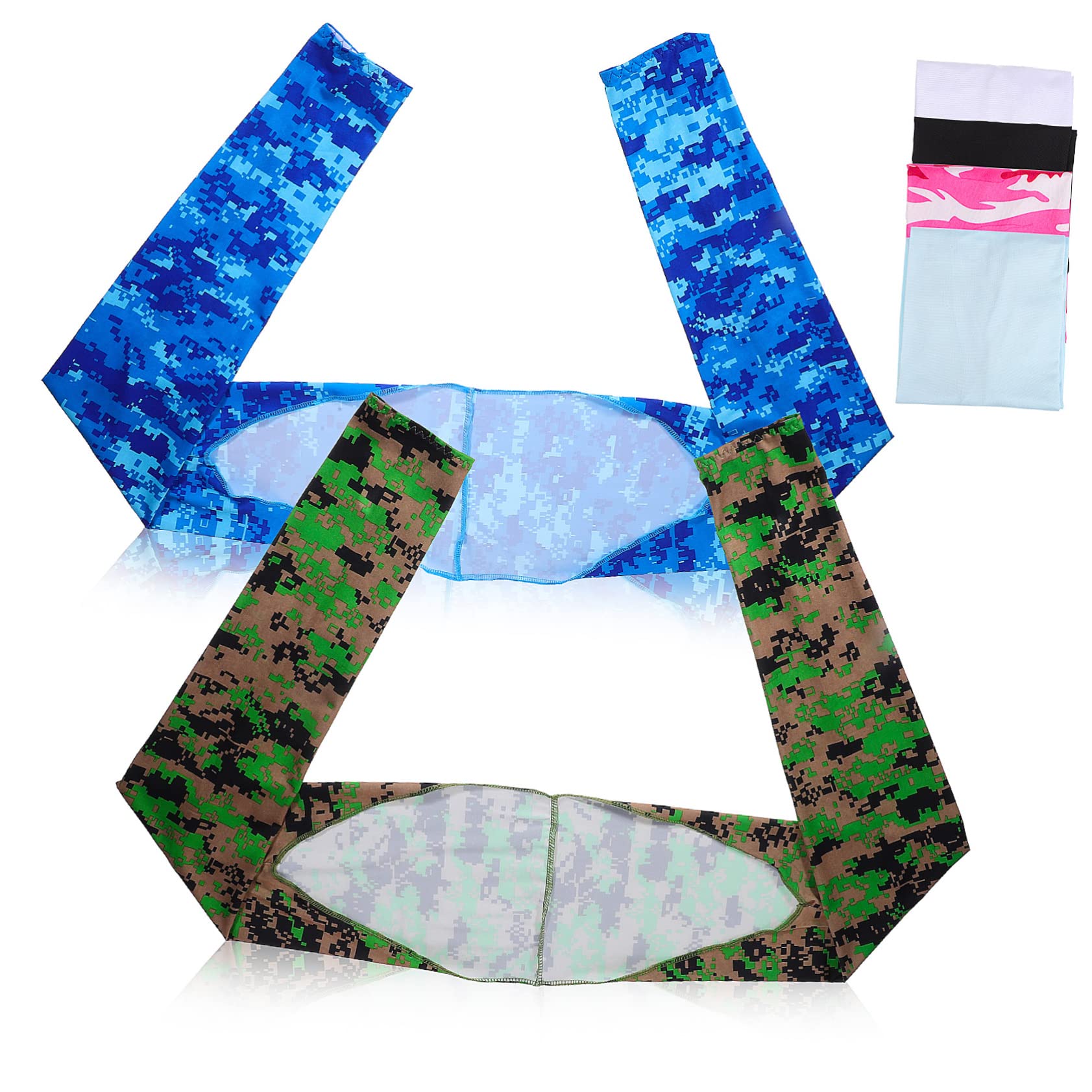 Kühlende Ärmel Für Damen - UV-Schutz Mit Fingerschutz Für Outdoor-Sport