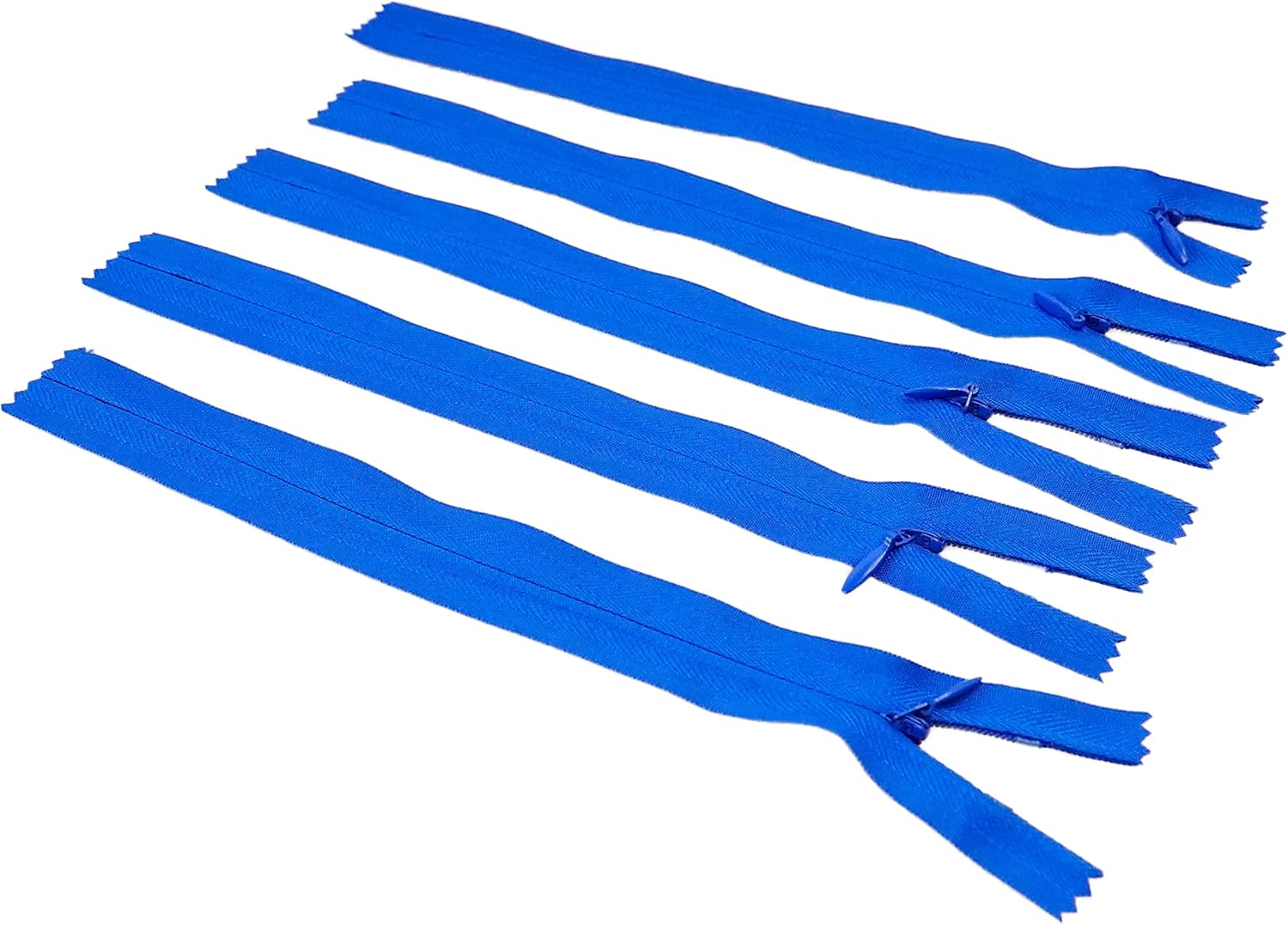 LEDUC Trimz Invisible RVNAVN3 Zip, 22cm, Blue