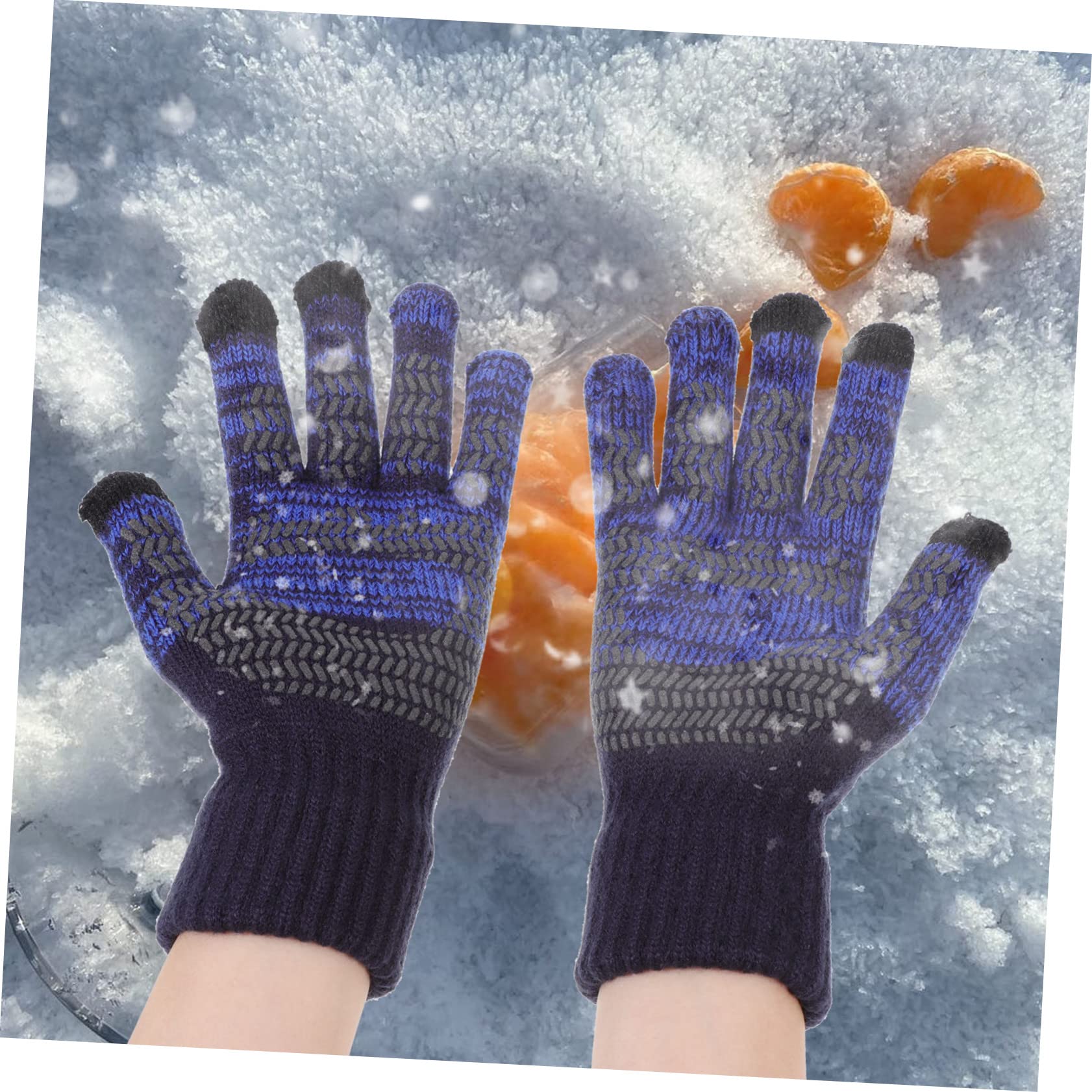 CONGARTENO Winter Hat Kit Gloves Thicken Winter Accessory Aged Children Warm Neckwear Set