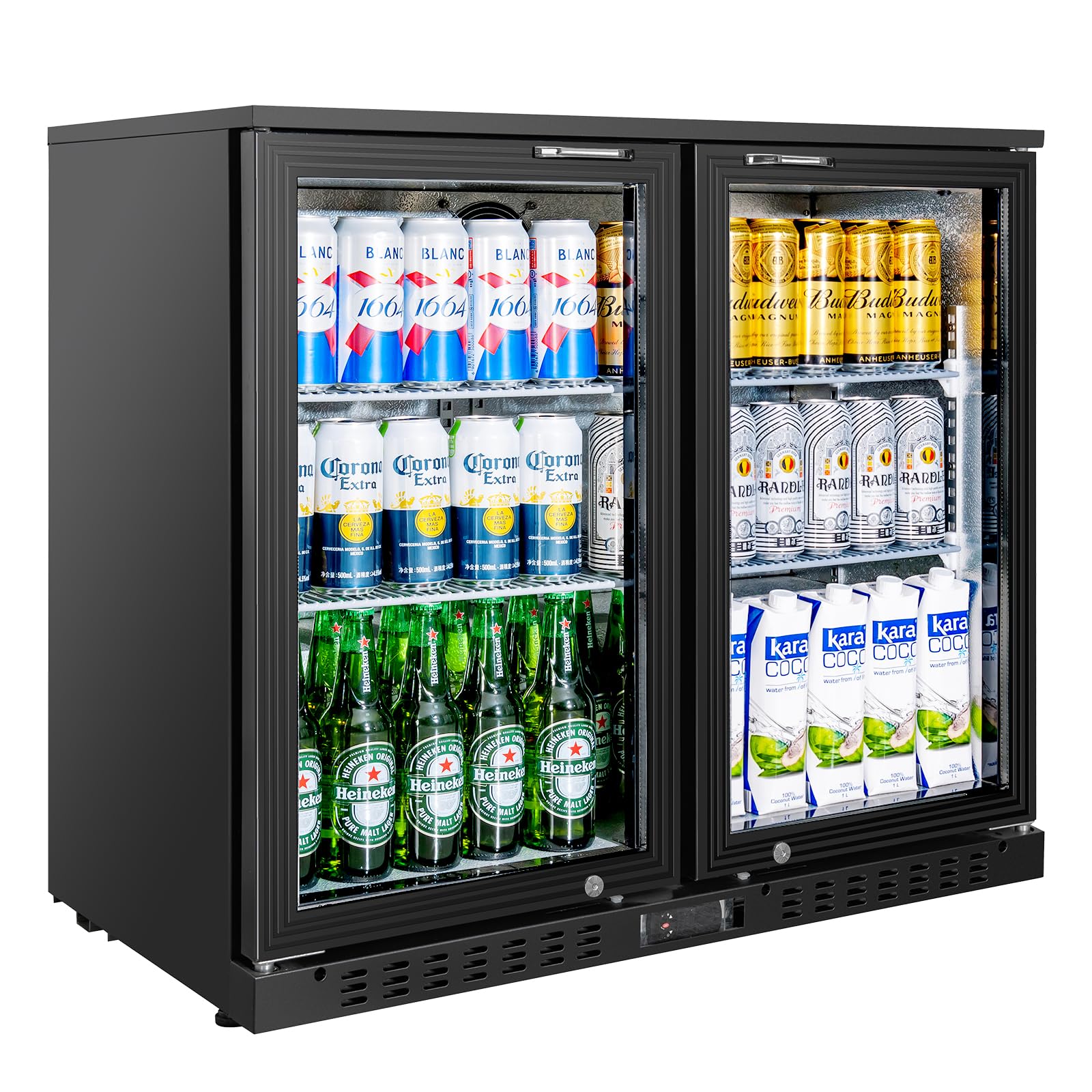 Bingerma BBD-230L 7.4 cu ft Beverage Cooler Black