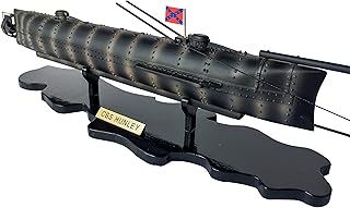 CSS H. L. Hunley Limited Civil war Model Submarine 25