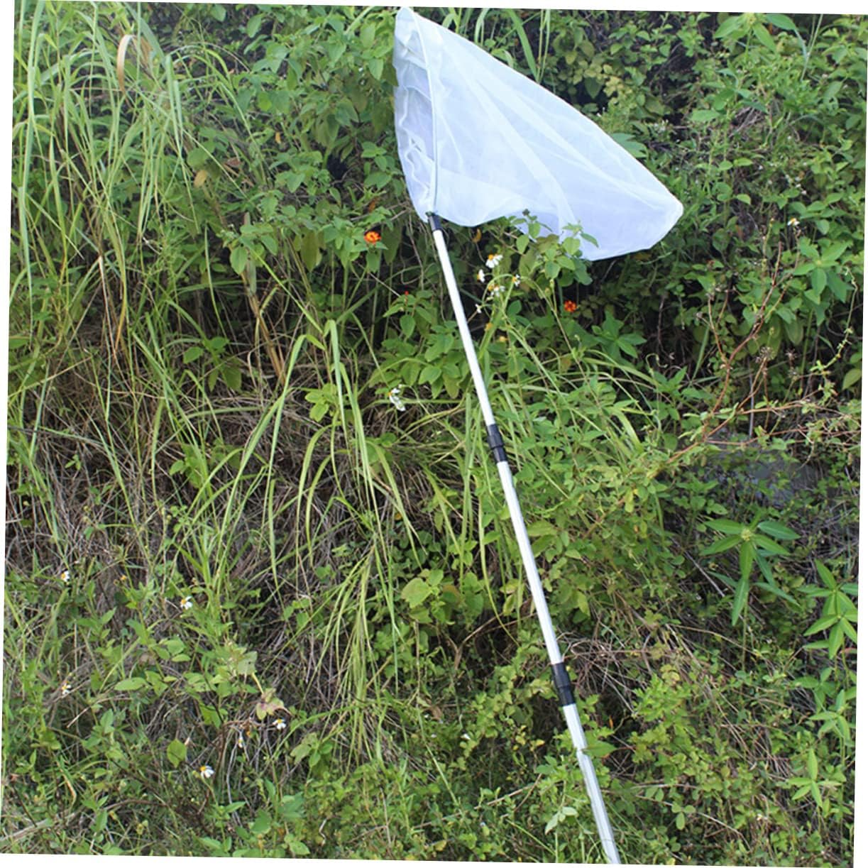 Extendable Butterflies Net with Retractable Handle Durable Catcher for Outdoor Fun and Learning for Collecting and Scientific Exploration