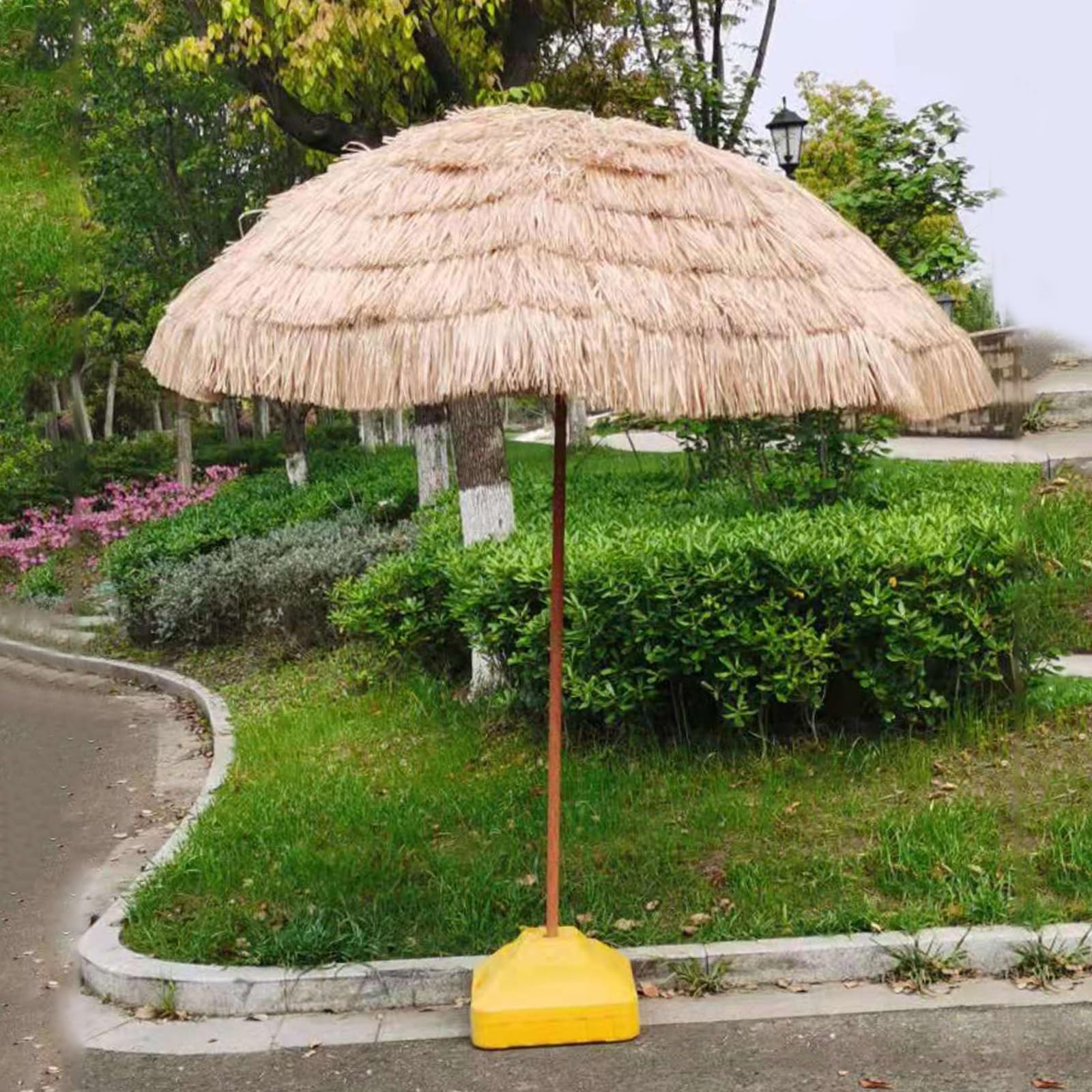 Sombrillas de Playa Antiviento Inclinación Ajustable Paraguas con 8 Huesos de Paraguas para Patios Traseros Junto a Piscinas de Playa (Size : 160cm)