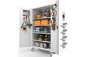 Premium Metal Storage Cabinets for Garage Organization and Efficiency