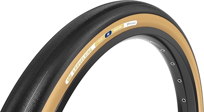 Panaracer GravelKing Slick Plus Tubeless Tire - 700x30 Black/Brown Gravel & Road Bike Tire